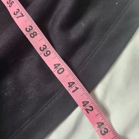 Athleta Sedona Sweatshirt Dress XS Black - Picture 4 of 7